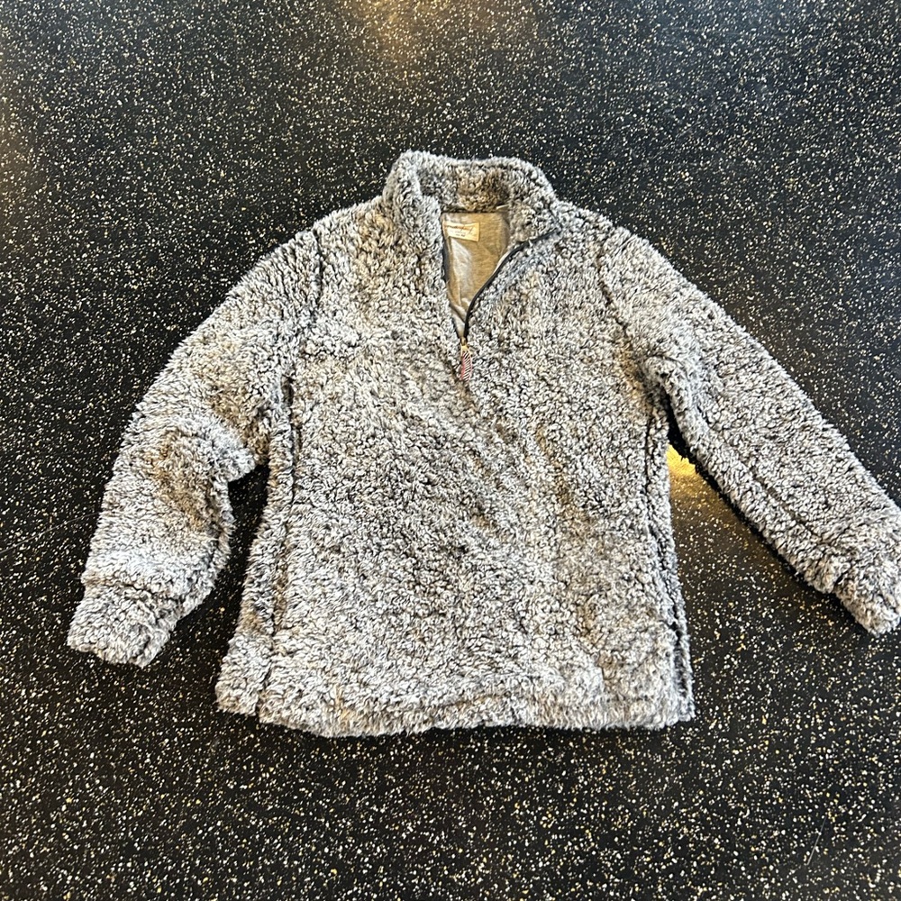 Weatherproof Gray Sherpa Jacket
